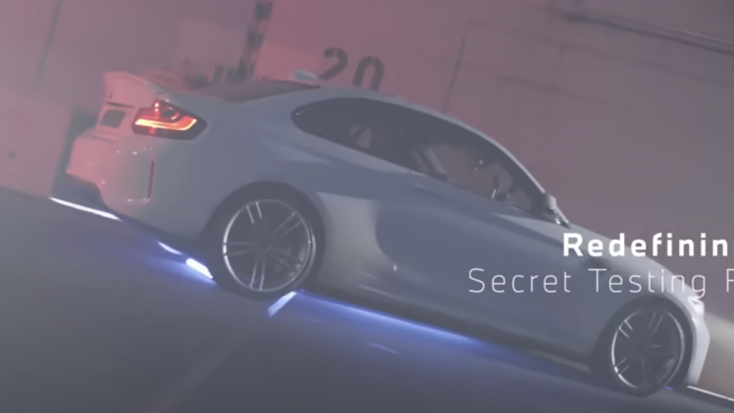 Electric BMW M2 prototype